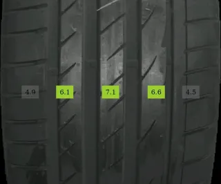 4x 245/45 R17 99Y Sommerreifen Laufenn S Fit EQ 6-7mm DOT 1218 - Bild 8