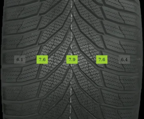 Background image for 2x 275/45 R18 107V Winterreifen Nexen Tire Winguard Sport 2 7mm DOT 1924