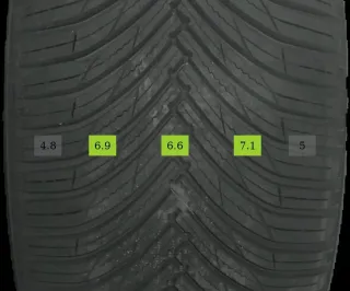 2x 255/40 R18 99W Ganzjahrreifen Maxxis Premitra All Season 6mm DOT 2122 - Bild 4