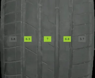 4x 225/45 R19 96W Sommerreifen Hankook Ventus S1 evo3 6mm - Bild 2