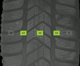 225/45 R18 95H WINTERREIFEN C-KLASSE W205 18 ZOLL ALUMINIUM KOMPLETTSATZ 4-5M - Bild 5
