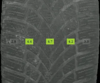 215/55 R17 WINTERREIFEN SKODA SUPERB 3V 17 ZOLL ALUFELGEN KOMPLETTSATZ - Bild 6