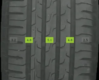 205/55 R17 MERCEDES  A-KLASSE W177 17 ZOLL ALUFELGEN KOMPLETTSATZ 4MM - Bild 5