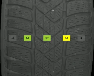 225/55 R17 97H WINTERREIFEN BMW 5ER G30 17 ZOLL ALU KOMPLETTSATZ 4-5MM - Bild 7