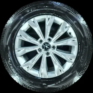 215/65 R17 99H WINTERREIFEN VW TIGUAN 5N (II) 17 ZOLL ALU KOMPLETTSATZ 5-8MM - Bild 3