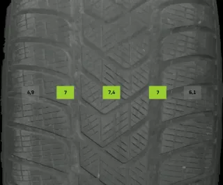 235/65 R17 104H WINTERREIFEN AUDI Q5 FY 17 ZOLL ALU KOMPLETTSATZ 5-7MM - Bild 7
