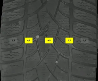 235/45 R19 99V WINTERREIFEN SKODA KODIAQ NS 19 ZOLL ALU KOMPLETTSATZ - Bild 8