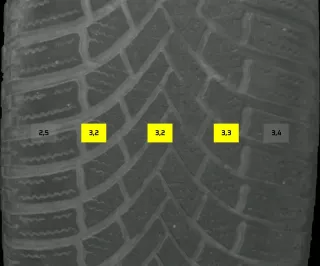 215/55 R16 98V WINTERREIFEN SKODA SUPERB 3V 16 ZOLL ALUMINIUM KOMPLETTSATZ 3MM - Bild 7
