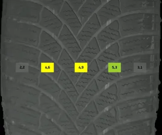 225/50 R19 101T WINTERREIFEN VW ID.4 19 ZOLL STAHL KOMPLETTSATZ - Bild 6