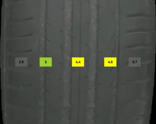 205/55 R17 91V SOMMERREIFEN SKODA OCTAVIA NX 17 ZOLL ALU KOMPLETTSATZ 4-5MM - Bild 7
