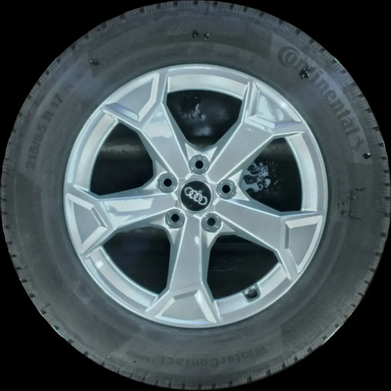 215/65 R17 99H WINTERREIFEN AUDI Q3 F3 17 ZOLL ALU KOMPLETTSATZ 4-8MM - Bild 1