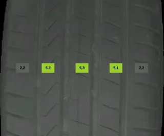 205/55 R16 94V SOMMERREIFEN VW GOLF 8 VIII 16 ZOLL ALU KOMPLETTSATZ 5MM - Bild 6