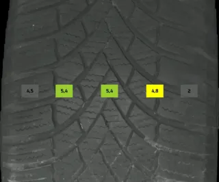 205/55 R16 91H WINTERREIFEN VW GOLF 8 VIII 16 ZOLL STAHL KOMPLETTSATZ 4MM - Bild 8