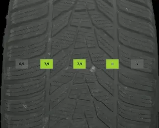 265/55 R19 WINTERREIFEN MERCEDES GL W166 ZOLL ALU KOMPLETTSATZ 7-8 MM - Bild 7