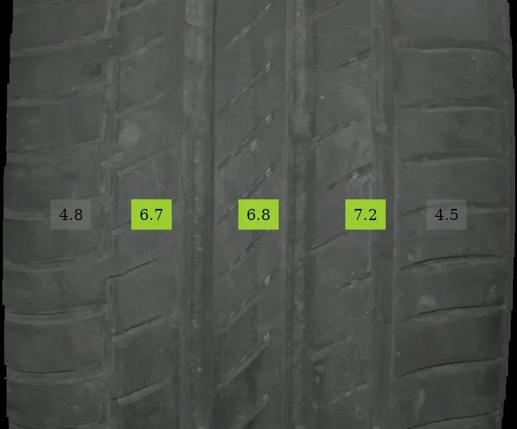 4x 245/55R17 106H Sommerreifen Continental Premiumcontact6 6mm DOT 4620 - Bild 1
