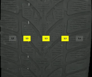 225/50 R17 98H WINTERREIFEN AUDI A4 8W 17 ZOLL ALUMINIUM KOMPLETTSATZ 8W0601025P - Bild 5