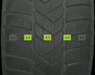 225/50 R17 WINTERREIFEN AUDI A5 8W 17 ZOLL ALUFELGEN KOMPLETTSATZ 4MM - Bild 5