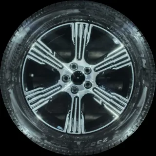 235/55 R18 WINTERREIFEN VOLVO XC40 18 ZOLL ALUFELGEN KOMPLETTSATZ 5-6MM - Bild 2