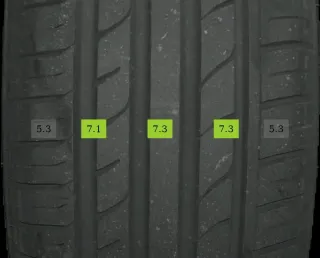 4x 215/45 R18 93Y Sommerreifen Goodride Sport SA-37 7,06mm DOT 1921 - Bild 3