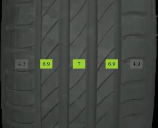 205/65 R16 SOMMERREIFEN E-KLASSE W213 16 ZOLL ALUFELGEN KOMPLETTRÄDER 6MM - Bild 7