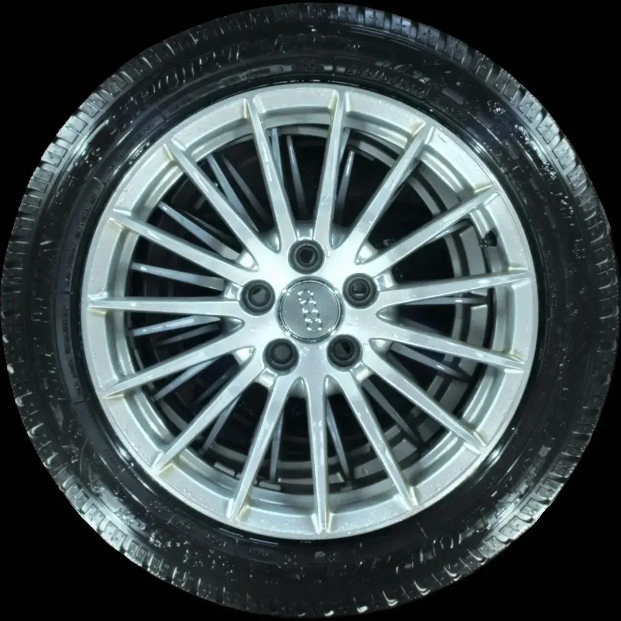 225/50 R17 98H WINTERREIFEN AUDI A5 8W 17 ZOLL ALUMINIUM KOMPLETTSATZ 4-5MM - Bild 1