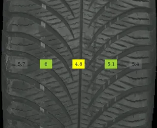 215/60 R16 95V GANZJAHRREIFEN VW T-ROC 16 ZOLL ALU KOMPLETTSATZ 4-7MM - Bild 8