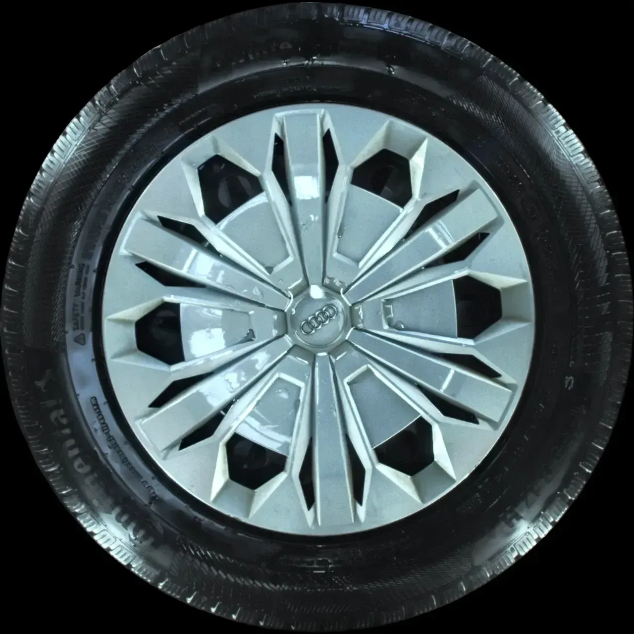 215/65 R17 99H WINTERREIFEN AUDI Q3 F3 17 ZOLL STAHL KOMPLETTSATZ 4-5MM - Bild 1