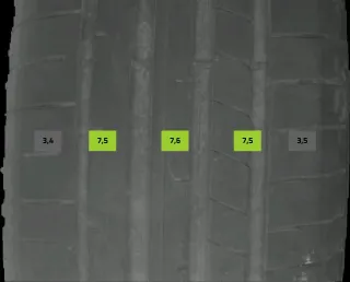 2x Sommerreifen 245/45 R19 102Y Dunlop Sportmaxx DOT 0325 7mm - Bild 2