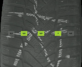 205/55 R16 91H WINTERREIFEN VW GOLF 8 VIII 16 ZOLL KOMPLETTSATZ 5-6MM - Bild 5