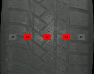 215/65 R17 99H WINTERREIFEN AUDI Q3 F3 17 ZOLL ALU KOMPLETTSATZ 83A601025AL - Bild 7