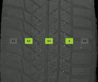 255/55 R19 111H WINTERREIFEN AUDI E-TRON 4KE 19 ZOLL ALU KOMPLETTSATZ 5-6MM - Bild 5
