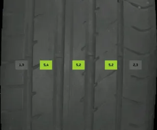 235/55 R18 100V SOMMERREIFEN VW TIGUAN 5N (II) 18 ZOLL ALU KOMPLETTSATZ 5-6MM - Bild 5