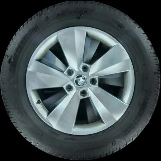 215/65 R17 103H WINTERREIFEN SKODA KODIAQ NS 17 ZOLL ALU KOMPLETTSATZ 565601025J - Bild 3