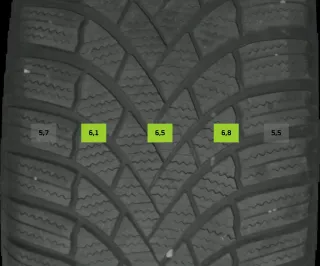 205/55 R17 95V WINTERREIFEN SKODA OCTAVIA NX 17 ZOLL ALU KOMPLETTSATZ 4-6MM - Bild 6