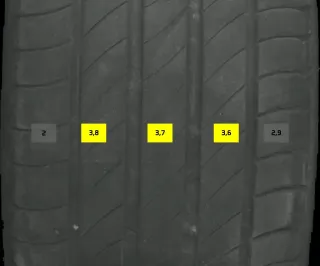 215/55 R17 94V SOMMERREIFEN SKODA SUPERB 3V 17 ZOLL ALU KOMPLETTSATZ 3V0601025AH - Bild 7