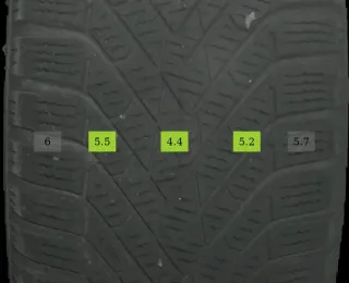225/50 R17 WINTERREIFEN AUDI A5 8W 17 ZOLL ALUFELGEN KOMPLETTSATZ 4MM - Bild 6