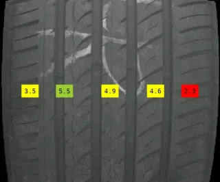 2x 275/40 R18 103Y Sommerreifen Radar  4mm DOT 0123 - Bild 2