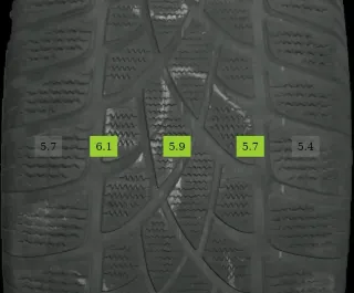 1X 255/45 R20 WINTERREIFEN AUDI Q5 8R 20 ZOLL ALUFELGE 5MM - EINZELRAD - Bild 2