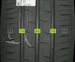 4x 235/65 R121 121R Sommerreifen Imperial Eco Van 3 RF19 7mm DOT 0122 - Bild 4