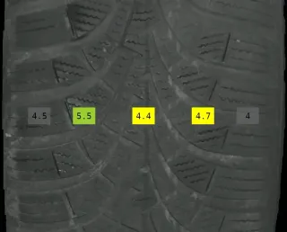 205/60 R16 WINTERREIFEN C-KLASSE W205 16 ZOLL ALUFELGEN KOMPLETTSATZ 4-6MM - Bild 7