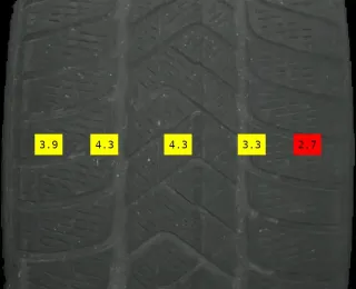 235/60 R18 WINTERREIFEN MERCEDES GLC W253 18 ZOLL ALUFELGEN KOMPLETTSATZ - Bild 5