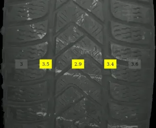 235/40 R18 WINTERREIFEN AMG A-KLASSE W176 18 ZOLL ALU KOMPLETTSATZ A1764010800 - Bild 5
