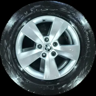 215/60 R16 95V SOMMERREIFEN SKODA SUPERB 3V 16 ZOLL ALU KOMPLETTSATZ 4.1 3.57 MM - Bild 3
