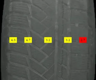 235/65 R17 104H WINTERREIFEN AUDI Q5 FY 17 ZOLL ALU KOMPLETTSATZ 80A601025J - Bild 5