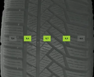 225/50 R17 98H WINTERREIFEN AUDI A5 8W 17 ZOLL ALU KOMPLETTSATZ 5-6MM - Bild 8