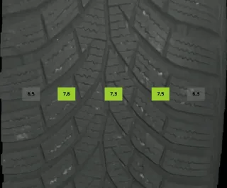 205/55 R16 91H WINTERREIFEN VW GOLF 8 VIII 16 ZOLL STAHL KOMPLETTSATZ 5-7MM - Bild 5