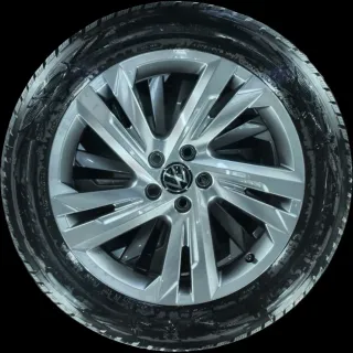 205/55 R17 91H WINTERREIFEN VW TAIGO CS 17 ZOLL ALU KOMPLETTSATZ 5-7MM - Bild 1