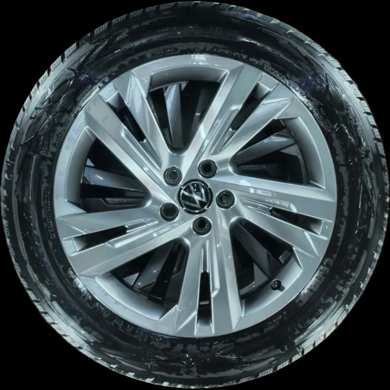 205/55 R17 91H WINTERREIFEN VW TAIGO CS 17 ZOLL ALU KOMPLETTSATZ 5-7MM - Bild 1