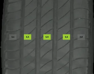 205/55 R17 91V SOMMERREIFEN SKODA OCTAVIA NX 17 ZOLL ALU KOMPLETTSATZ 4-5MM - Bild 6