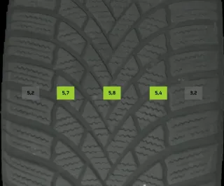 205/55 R17 95V WINTERREIFEN SKODA OCTAVIA NX 17 ZOLL ALU KOMPLETTSATZ 4-7MM - Bild 6